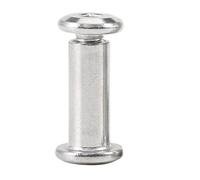 Tête De Douille Hexagonale Plate En Acier Inoxydable 304, M5 M6, Connecteur Rivet for Meubles, Insertion Manchon Joint, Écrou Capuchon, 2 À 5 Pièces(45mm,M5(d1 6mm)5Set)