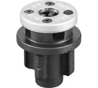 Tête de filetage REMS R1 8 avec guide-tube long et fenêtres d'évacuation des copeaux élargies