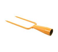 Tête de Fourche de Jardin de Rechange à 2 Dents en Acier au Manganèse | Montage à Douille, pour Terre et Pommes de Terre, Usage Jardin Arrière et Entretien de Massif