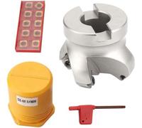 Tête de fraisage SEKT1204 4 Fraise à surfacer pour tour CNC KM12-50-22 avec plaquettes amovibles