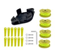 Tête de lames en polycarbonate AC80RL3 compatible avec fil Ryobi 18 V 24 V 40 V RY40210 RY40210A