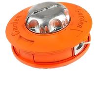Tête de ligne universelle - M10 x 1,25 (filetage à gauche) - Orange - Pour grandes surfaces - Compatible débroussailleuse