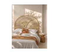 Tête de lit 140 cm - Rotin - Naturel - EFELA