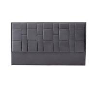 Tête de lit 160 cm - Velours - Gris foncé - HERMINE