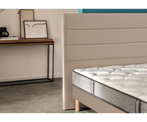 Tête de lit 160 x 120 cm enduit moka - Bultex tête de lit thera