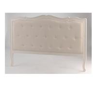 Tête de lit - AMADEUS - Murano blanc - Vintage - 160 cm - Beige