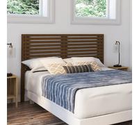 IDMarket - Tête de lit sur Pied en Lattes AVA 160 cm façon Bois Vieilli