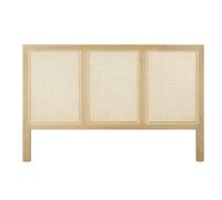Tête de lit cannage en rotin pour couchage 140 et 160 165x110x2.6cm Beige
