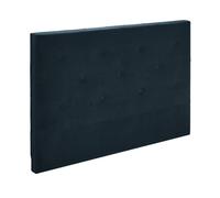 Tête de lit Capitonné Cosmique 200cm velours gris ardoise