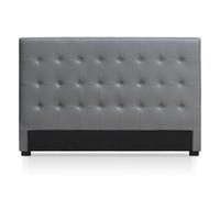 Tête de Lit Capitonnée Amor 180cm Gris