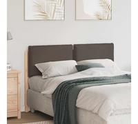 vidaXL Tête de lit capitonnée 80 cm Pin massif Naturel et Noir