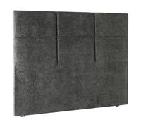 Tête de lit Carre Chic 180cm chenille gris