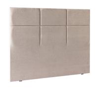 Tête de lit Carre Chic 180cm tissé taupe