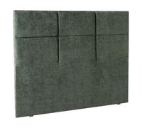 Tête de lit Carre Chic 200cm chenillé fougere