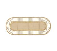 Tête de lit déco en rotin naturel et cannage L165 cm BOW