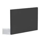 Tête de lit - EBAC LITERIE - Irrésistible - Bouclette gris - 150 cm - Bois massif