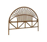 Tête de lit en rotin foncé L 140 x P3 x H115cm