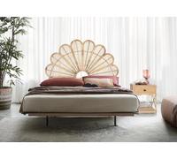 Tête de lit en rotin naturel - Giner y Colomer - 180 cm - Marron - Ambiance organique