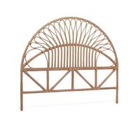 Tête de lit en rotin naturel. L 140 x P3 x H115cm