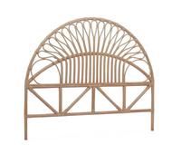 Tête de lit en rotin naturel. L 160 x P3 x H130cm