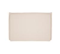 Tête de lit en tissu effet lin beige L160 cm PIA
