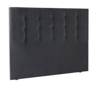 Tête de lit Prestige 160cm jersey gris fonce