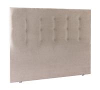 Tête de lit Prestige 200cm tissé taupe