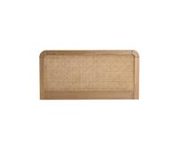 Tête de lit SMOOTHCLOUD 140 cm en cannage et bois naturel