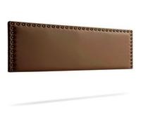 Tête de Lit Tapisée MODENA Simili cuir 90x55x8 cm - Marron - Moonia Marron G