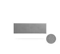 Tête de Lit Tapisée NOVA Aqualine 115x50x5 cm - Gris Clair - Moonia