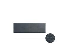 Tête de Lit Tapisée NOVA Aqualine 90x50x5 cm - Gris Foncé - Moonia