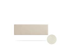 Tête de Lit Tapisée NOVA Simili cuir 145x50x5 cm - Blanc Cassé - Moonia