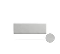 Tête de Lit Tapisée NOVA Simili cuir 170x50x5 cm - Gris Clair - Moonia