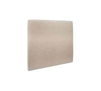 Tete de lit Tapissée Tissu Beige brun L 160 cm - Ep 10 cm rembourré - Tête de lit design en bois massif