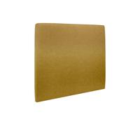 Tete de lit tapissier Tissu Jaune L 160 cm