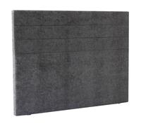 Tête de lit Thera 200cm chenille gris