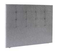 Tête de lit Thera 200cm trame gris clair