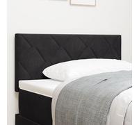 Tête de lit vidaXL Design Blocs Diamant Noir 100 cm Velours