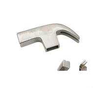 Tête de marteau de rechange en acier à haute teneur en carbone de 368,5 g, design de griffe à angle droit pour un retrait efficace des ongles, compatible avec les tâches de travail du bois et de