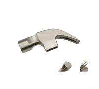 Tête de marteau de rechange en acier à haute teneur en carbone de 368,5 g, design de griffe à angle droit pour un retrait efficace des ongles, compatible avec les tâches de travail du bois et de