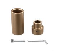 Tête de matrice de soudure PPR pour tubes de 20, 25, 32 mm, accessoire de soudeur à chaud en alliage d'aluminium épais, revêtement anti-adhésif doré pour projets de réparation de plomberie domestique