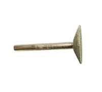 Tête de meulage diamant 3x10mm, fraise rotative à pointe montée sur tige de 3mm for pierre de jade, sculpture, polissage, gravure(3x10mm)