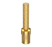 Tête de meulage diamant M10 pour meuleuse d'angle coupe à sec et meulage sur porcelaine, marbre, verre et granit (6 mm)