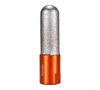 Tête de meulage diamantée pour verre, outil de polissage de carrelage, utilisation à sec pour marbre, pierre, jade, pointe brasée de 10 mm, 15 mm