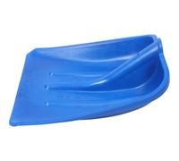 Tête de Pelle à Neige Bleue en Plastique Nylon à Tête Plate | Surface Lisse Multi-usages, Tête de Rechange pour Glace et Déchets, Format Compact