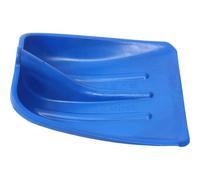 Tête de Pelle à Neige de Rechange Bleue en Plastique Nylon | Lame Plate, Broyage Fin, sans Odeur, Accessoire de Remplacement pour Usage Saisonnier