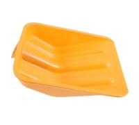 Tête de Pelle à Neige en Plastique de Rechange Jaune | Déneigement, Entretien Facile, Format Compact, Accessoire Compatible Pelles