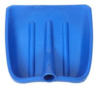 Tête de Pelle à Neige Grosse Résistante en Nylon Plastique Plate Bleue | Pelle à Glace, Tête de Nettoyage Multi-usages, Pièce de Remplacement pour Travaux de Déneigement