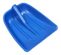 Tête de Pelle à Neige Plate Bleue en Plastique Nylon Solide | Surface Lisse, Pièce de Remplacement, Tête Plate pour Déneigement et Usage Extérieur