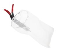 Tête de Perche de Cueillette de Fruits avec Panier Filet, Fer Plastique | Filet à Fruits D'arbre Blanc, Clip de Maintien Sûr, pour Jardin, Citrons et Poires